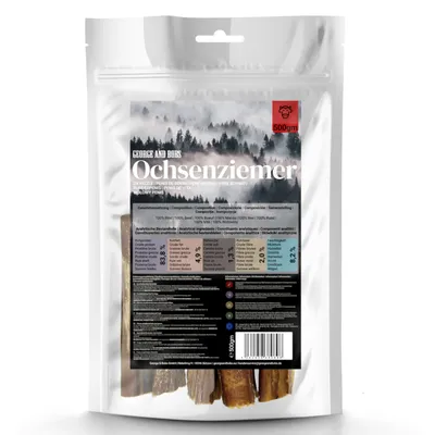 George & Bob's Nervio de buey para perros - 500 g