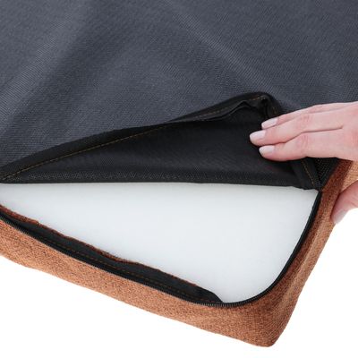 Matrace Kerbl Pet z paměťové pěny Oliver, rezavá