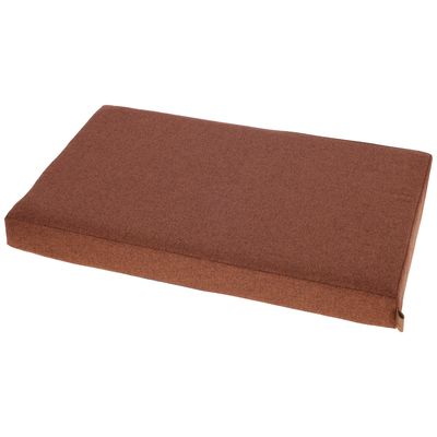 Kerbl Pet Memory Foam Matratze Oliver, rost L 75 x B 115 x H 8 cm