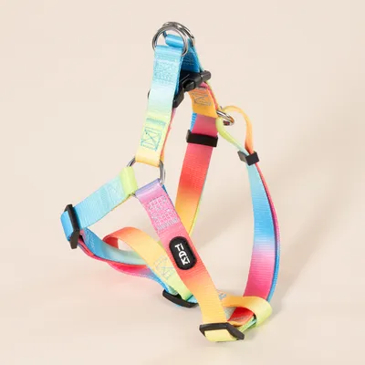 TIAKI Harnais pour chiens Rainbow - taille S : 43 - 50 cm de tour de poitrine