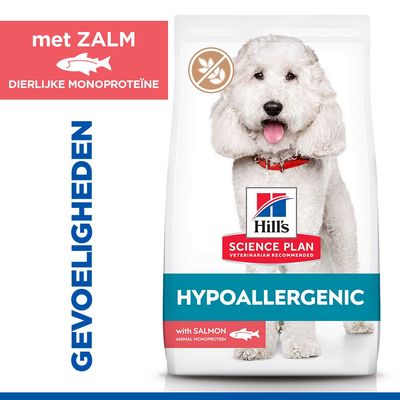 Hill's Science Plan Hypoallergenic Adult Medium met Zalm