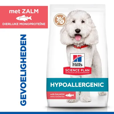 Hill's Science Plan Hypoallergenic Adult Medium met Zalm - 14 kg