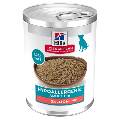 Hill's Science Plan Adult Hypoallergenic, z łososiem - 12 x 363 g