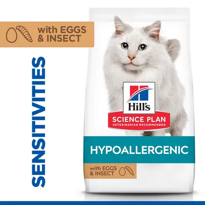 Hill's Science Plan Hypoallergenic Adult No Grain with Egg & Insect Protein - cat dry food - 1.5kg