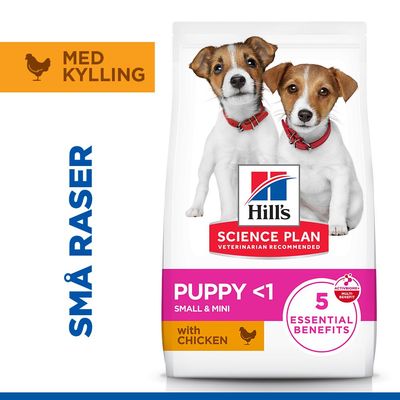 Hill's Science Plan Puppy <1 Small & Mini med kylling