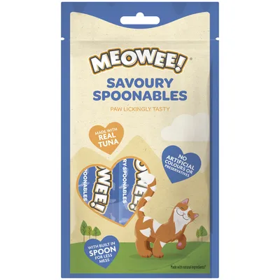 Meowee! Savoury Spoonables 112 г - курица