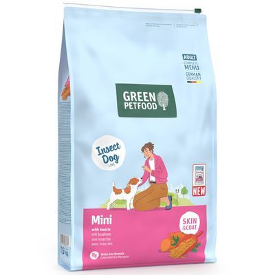 Green Petfood Mini met Insecten