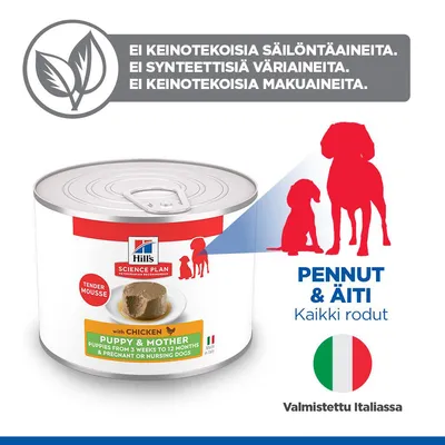 Hill's Science Plan Puppy & Mother Tender Mousse - 24 x 200 g