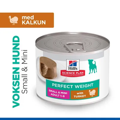 Hill's Science Plan Perfect Weight Adult Small & Mini Mousse