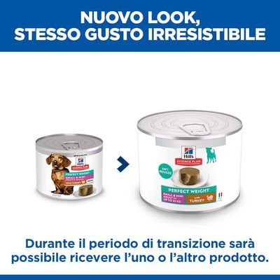 Hill's Science Plan Perfect Weight Adult Small & Mini Mousse