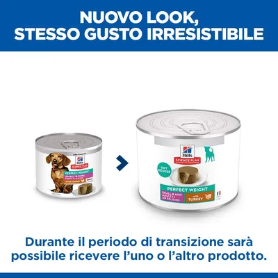 Hill's Science Plan Perfect Weight Adult Small & Mini Mousse
