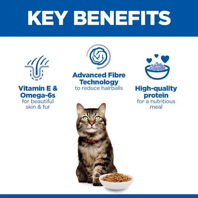 Hill's Science Plan Hairball & Perfect Coat Adult kuracie - 1,5 kg