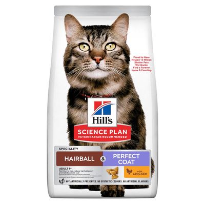 Hill's Science Plan Hairball & Perfect Coat Adult frango