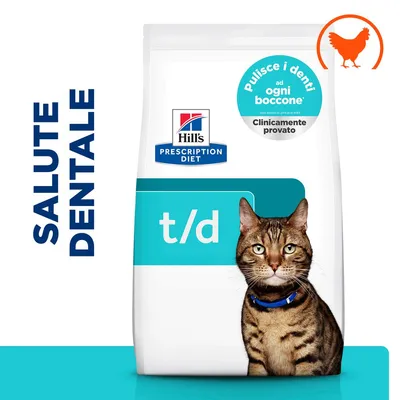 Hill's Prescription Diet t/d Dental Care con Pollo - 1,5 kg