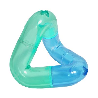 Bobby Hundespielzeug Pyramide blau: L 14,1 x B 14,1 x H 9,2 cm