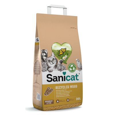Sanicat Recycled Wood Katzenstreu