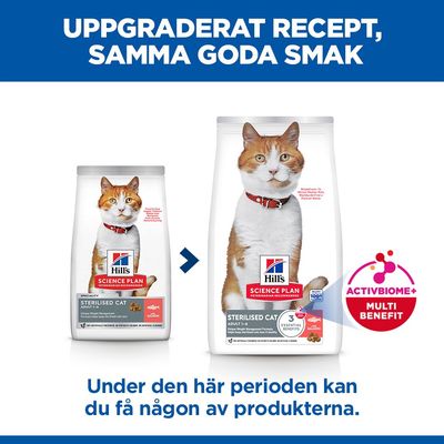 Hill's Science Plan Adult Sterilised Salmon