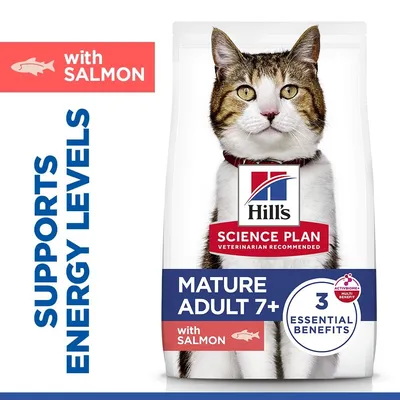 Hill's Science Plan Mature Adult 7+ with Salmon - Economy Pack: 2 x 10kg