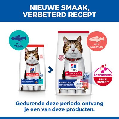 Hill's Science Plan Adult 7+ Zalm