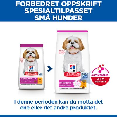 Hill's Science Plan Mature Adult 7+ Small & Mini kylling