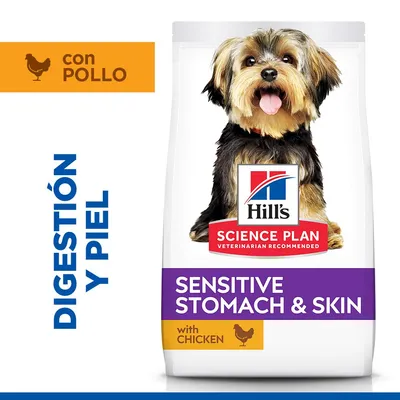 Hill's Science Plan Sensitive Stomach & Skin Adult 1+ Small & Mini con pollo - 6 kg