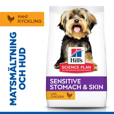 Hill's Science Plan Sensitive Stomach & Skin Adult 1+ Small & Mini Chicken - 6 kg
