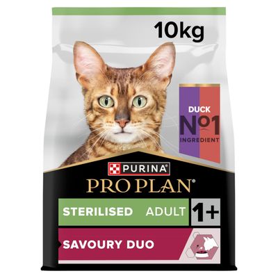 PURINA PRO PLAN Sterilised Adult Savoury Duo Ente & Leber