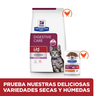 Hill's Prescription Diet i/d Digestive Care Kitten pollo - 3 kg