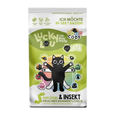 Lucky Lou Adult птиче месо и насекоми - 340 г