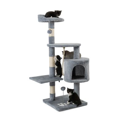 Lionto drapak dla kota, 112 cm Jasnoszary