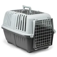 Lionto műanyag szállítóbox fémajtóval - Sz 35,5 x Mé 58,5 x Ma 40 cm