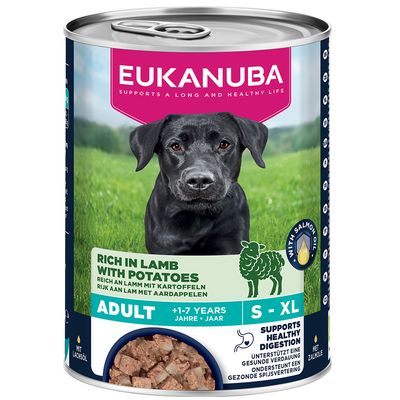 Eukanuba Adult burgonya & bárány 12 x 400 g
