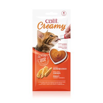 Catit Creamy 4 x 10 g Huhn