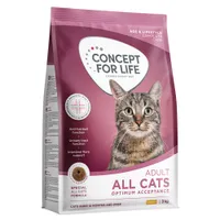 Concept for Life All Cats Adult - ÚJ: 3 kg