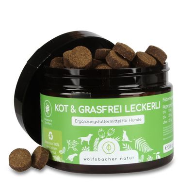 Wolfsbacher Natur Leckerli Kot & Grasfrei 300 g