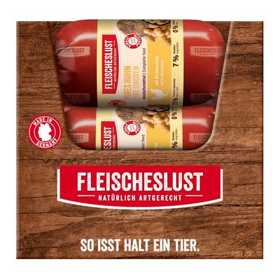 Fleischeslust Sensitiv 15 x 200 g pures Huhn mit Kichererbse