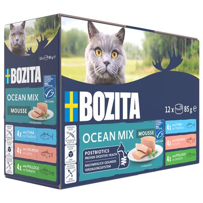 Bozita Mousse 12 x 85 g - Mixed Ocean