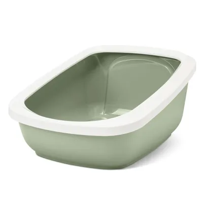 Savic Aseo XXL Toaletă cu margine înaltă - verde / alb Savic Aseo XXL Toaletă cu margine înaltă - verde / alb