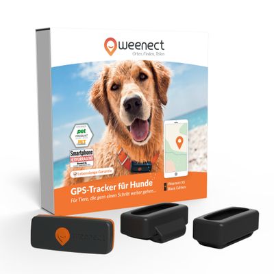 Weenect Haustier GPS Tracker XS für Hunde