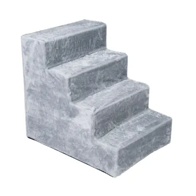 zooplus Basics Haustiertreppe Stepway, grau - Größe L: L 65 x B 51 x H 60 cm zooplus Basics Haustiertreppe Stepway, grau - Größe L: L 65 x B 51 x H 60 cm