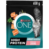 PURINA ONE High Protein Zalm Voordeelpakket: 3 x 650 g