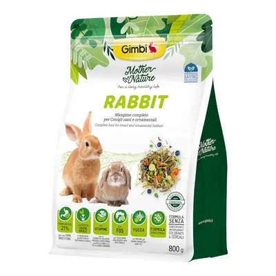 Gimbi Mother Nature Rabbit - 800 g
