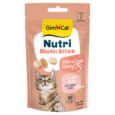 GimCat Nutri Biotin Bites mit Lachs 40 g
