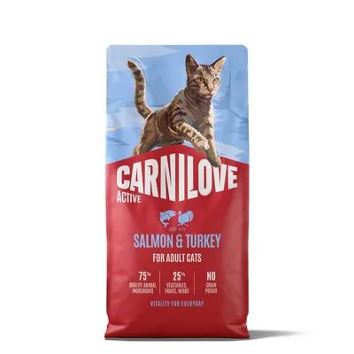 Carnilove Active Cat mit Lachs und Pute - Sparpaket: 2 x 6 kg
