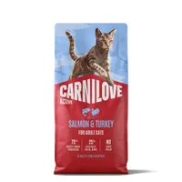  Carnilove Active Cat Saumon et Dinde - lot % : 2 x 6 kg