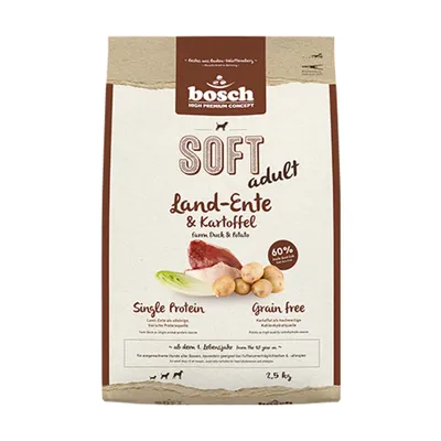 bosch Soft -kokeilupakkaus: 2 makua yhteispakkauksessa säästöhintaan! - 2 x 2,5 kg bosch Soft -kokeilupakkaus: 2 makua yhteispakkauksessa säästöhintaan! - 2 x 2,5 kg