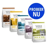Wolf of Wilderness - Gemengd Probeerpakket 5 x 1 kg - Probeerpakket