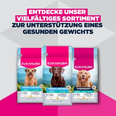 Eukanuba Special Care Weight Control Adult Small/Medium - 15 kg