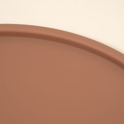 Modern Living ruokakuppialusta Avanos, mokka - noin Ø 29, x K 1 cm