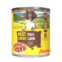 Sparpaket Josera Meatlovers Pure 12 x 800 g - Lamm (neues Design)